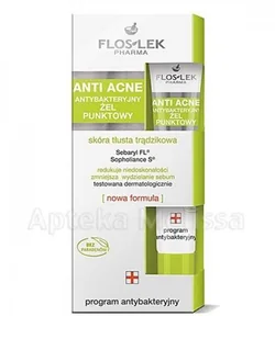 Flos-Lek Antiance: antybaktreyjny żel punktowy 20ml - Pozostałe kosmetyki - miniaturka - grafika 2
