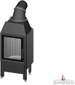 Wkłady kominkowe - Spartherm Wkład kominkowy Mini Z1-7,0 kW-4S Linear - miniaturka - grafika 1