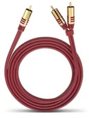 Kable - Oehlbach OEHLBACH NF SUBWOOFER Y-Kabel 2 cinch czerwono -, czerwony 20567 - miniaturka - grafika 1