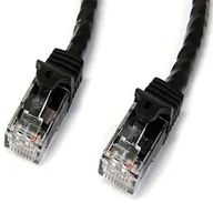 Kable miedziane - STARTECH.COM Startech.COM N6PATC5MBK Cat6 Gigabit przewód krosowy z czarnym RJ45 UTP (5 m) 0065030846493 - miniaturka - grafika 1