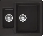 Zlewozmywaki - Teka LUNA 60 S-TG CARBON 40145313 - miniaturka - grafika 1