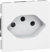 Gniazdka elektryczne - Legrand Gniazdo 2P+Z SE - Mosaic - miniaturka - grafika 1