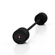 Sztangi - Marbo Sport Sztanga gumowana prosta 45 kg czarna MW-SG-45-K4 - miniaturka - grafika 1