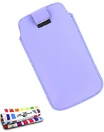 Etui i futerały do telefonów - Nokia Oryginalne muzzano Premium do Lumia 635, liliowy - miniaturka - grafika 1