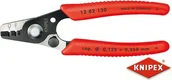Kombinerki i obcęgi - Knipex szczypce do ściągania izolacji ze światłowodów, PCW (12 82 130 SB) - miniaturka - grafika 1
