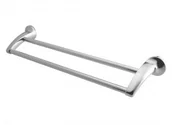 Wieszaki łazienkowe - Ontario Wieszak kapielowy dwuramienny 46 cm chrom - miniaturka - grafika 1