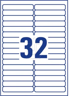 Avery Zweckform Etykiety Zweckform 96x16,9 Usuwalne 30ARK 960 Etykiet Białe 25 Arkuszy + 5 Arkuszy EXTRA (ZW534) - Etykiety do drukarek - miniaturka - grafika 4