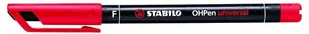 Stabilo Foliopis OHPen 0,4mm czerwony 841/40 - Foliopisy - miniaturka - grafika 2