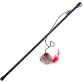 Zabawki dla kotów - Bitiba a Wędka z myszką wydającą dźwięk - 1 sztuka - miniaturka - grafika 1