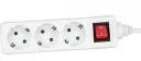 Listwy zasilające - InLine Listwa zasilająca 3 - 16433T - miniaturka - grafika 1