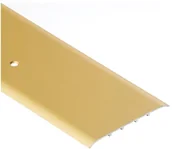 Listwy i profile - Cezar Listwa progowa złoto 80 mm 1 m - miniaturka - grafika 1