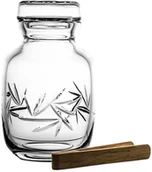 Kryształy - Crystal Julia Słoik kryształowy pojemnik 1 litr 8164) - miniaturka - grafika 1
