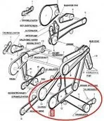 Części i akcesoria do maszyn rolniczych - CNH PAS JEZDNY NEW HOLLAND 80354115 - miniaturka - grafika 1