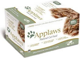 Applaws miseczki dla kota Fish Selection Multi Pack 8x60g / 5060122496124 - Mokra karma dla kotów - miniaturka - grafika 2