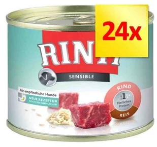 Rinti Sensible kurczak i ryż 6x185g - Mokra karma dla psów - miniaturka - grafika 2