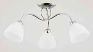 Lampy sufitowe - Alfa Lampa wisząca zwis żyrandol Amarillo 3x60W E27 chrom 23743 - miniaturka - grafika 1
