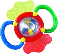 Gryzaki dla dzieci - Simba Grzechotka i gryzaczek w jednym 12 cm S4013558 - miniaturka - grafika 1