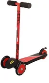 Hulajnogi - Ferrari Scooter 3 Koła Z Tworzywa Sztucznego Czarny Rozmiar Uniwersalny (68363) - miniaturka - grafika 1