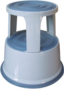 Q-Connect Q-Connect TABORET BIUROWY Q-CONNECT MOBILNY METALOWY SZARY KF04844 KF04844 - Taborety i hokery - miniaturka - grafika 2