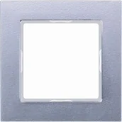 Klawisze i ramki - Jung A CREATION ALUMINIUM Ramka X1 AC581AL - miniaturka - grafika 1
