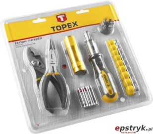 Topex ZESTAW NARZĘDZI 22 SZT zakupy dla domu i biura 39D527 - Pozostałe narzędzia ogrodowe - miniaturka - grafika 2