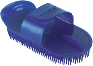 Akcesoria jeździeckie - Zgrzebło igiełkowe, niebieskie, 17,5 x 8,5 cm - miniaturka - grafika 1