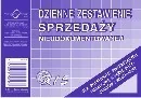 Druki akcydensowe - Michalczyk&Prokop DZIENNE ZEST.SPRZEDAŻY NIEUDOKUMENTOWANEJ A6 K15 - miniaturka - grafika 1