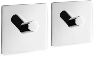 Zack Zestaw 2 wieszaków łazienkowych Duplo kwadrat 40331 (ZACK-40331) - Wieszaki łazienkowe - miniaturka - grafika 2