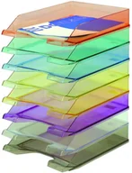 Półki na dokumenty - Donau PÓłKA NA DOKUMENTY A4 DYMNY 7470001PL-02 - miniaturka - grafika 1