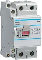 Bezpieczniki elektryczne - Hager Modułowy rozłącznik izolacyjny z możliwością wyzwalania SA240 40A 2P SA240 - miniaturka - grafika 1