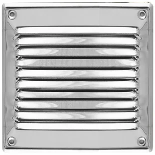 Vents Kratka wentylacyjna 175 x 175 mm chrom - Wentylatory przemysłowe - miniaturka - grafika 2