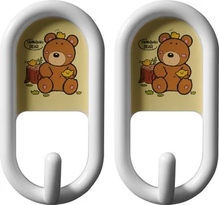 Vorel Haczyki naścienne samoprzylepne 74744 - Wieszaki łazienkowe - miniaturka - grafika 2