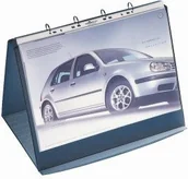 Tablice i flipcharty - Durable DURASTAR Flipchart stołowy A3 poziomy 10 kieszeni - miniaturka - grafika 1