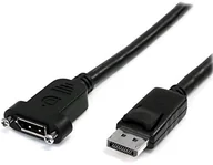 Kable komputerowe i do monitorów - StarTech 3 Nóżki Powered DisplayPort panel mount przewód z Power DPPNLFM3PW - miniaturka - grafika 1