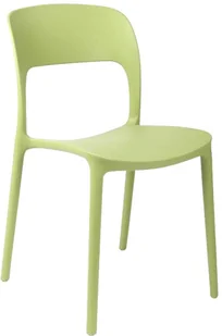 Fotel biurowy, krzesło biurowe D2.Design Krzesło Flexi zielone 40545 - Fotele i krzesła biurowe - miniaturka - grafika 2