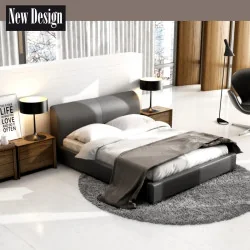 Classic Łóżko LUX NEW DESIGN tapicerowane Rozmiar 180x200 Pojemnik Bez pojemnika Tkanina Grupa III - Łóżka - miniaturka - grafika 3