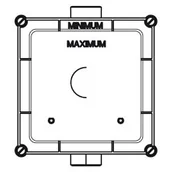 Zawory i kraniki - Ideal Standard Zawór elektroniczny podtynkowy do pisuaru zestaw 1 A 3796 NU A379 - miniaturka - grafika 1