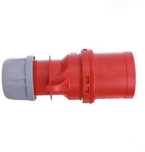 PCE Wtyczka Twist siłowa odbiornikowa przenośna z uziemieniem czerwona - Osprzęt siłowy - miniaturka - grafika 3