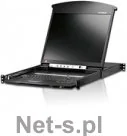 Przełączniki KVM - Aten ALTUSEN KVM 16-port Hight Density Dual Rail LCD17 + Keyboard +Tuchpad, 191U (KL1516AM-AW-AG) - miniaturka - grafika 1