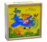 Klocki - Brimarex Drewniana Skrzyneczka, KLOCKI - miniaturka - grafika 1