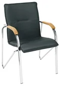 Fotele i krzesła biurowe - Nowy Styl KRZESŁO SAMBA - DO POCZEKALNI I SAL KONFERENCYJNYCH, KONFERENCYJNE, NA NOGACH, STACJONARNE - miniaturka - grafika 1