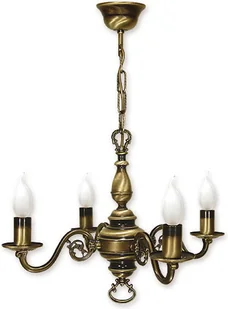 Lemir Świecznik żyrandol 4 - punktowy - Patyna 384/W4 426 / 384/W4 - Lampy sufitowe - miniaturka - grafika 2