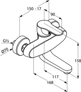 Kludi Objekta 328810575 - Baterie kuchenne - miniaturka - grafika 2