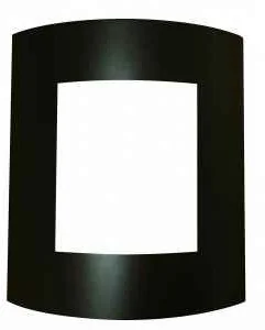 Polux Kinkiet ogrodowy SAFON SG1048BR prostokąt INOX brązowy basic >> DARMOWA DO (208798) - Lampy ogrodowe - miniaturka - grafika 4