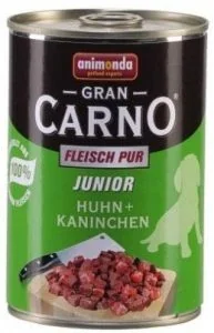 Animonda Grancarno Junior Huhn Kaninchen Kurczak + Królik Puszka 800G - Mokra karma dla psów - miniaturka - grafika 7