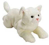 Maskotki i pluszaki - Suki kot - Biały 35 cm 12071 - miniaturka - grafika 1