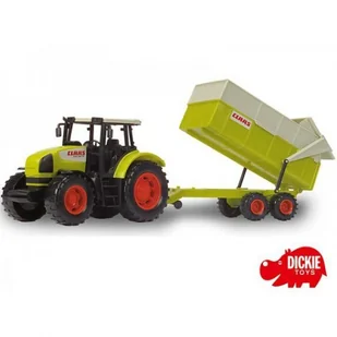 Dickie Traktor Claas Ares z przyczepą WNDCKO0UC000001 - Samochody i pojazdy dla dzieci - miniaturka - grafika 3
