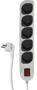DPM 5 gniazd z uziemieniem 3m - Listwy zasilające - miniaturka - grafika 5