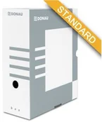 Pudła i kartony archiwizacyjne - Donau BIELLA Pudło archiwizacyjne 120 mm szare DN310-5 - miniaturka - grafika 1