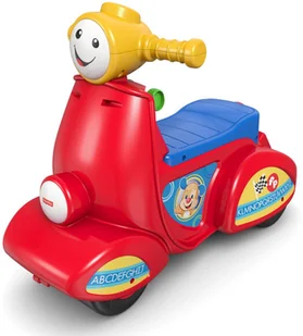 Fisher Price Ucz się i śmiej Skuter Malucha DHN31 - Jeździki dla dzieci - miniaturka - grafika 4